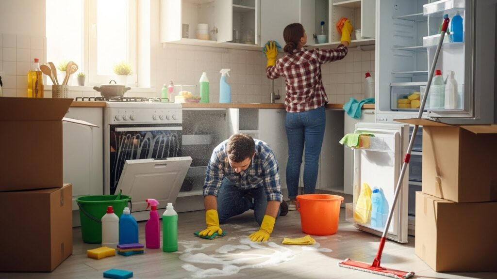 Kitchen vacate cleaning perth