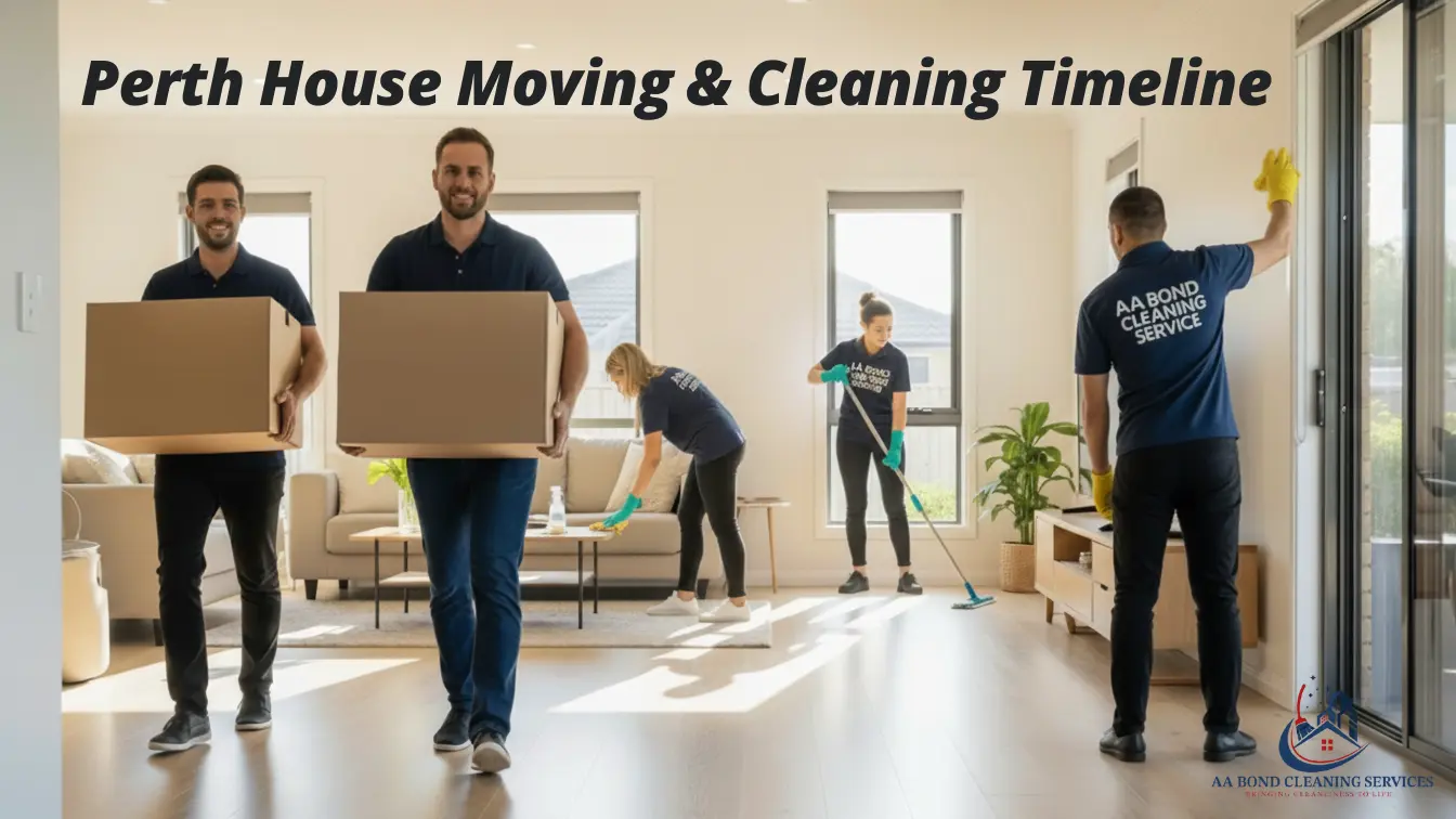 Moving House in cleaning